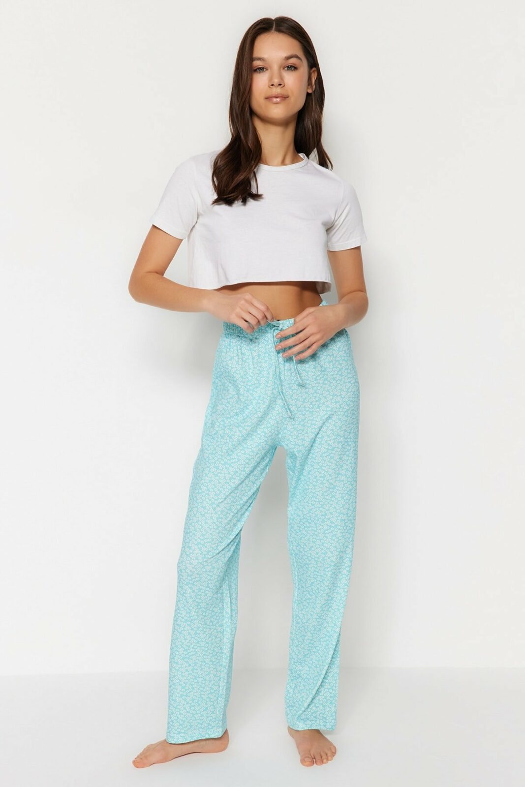 Trendyol Pajama Bottoms - Blue