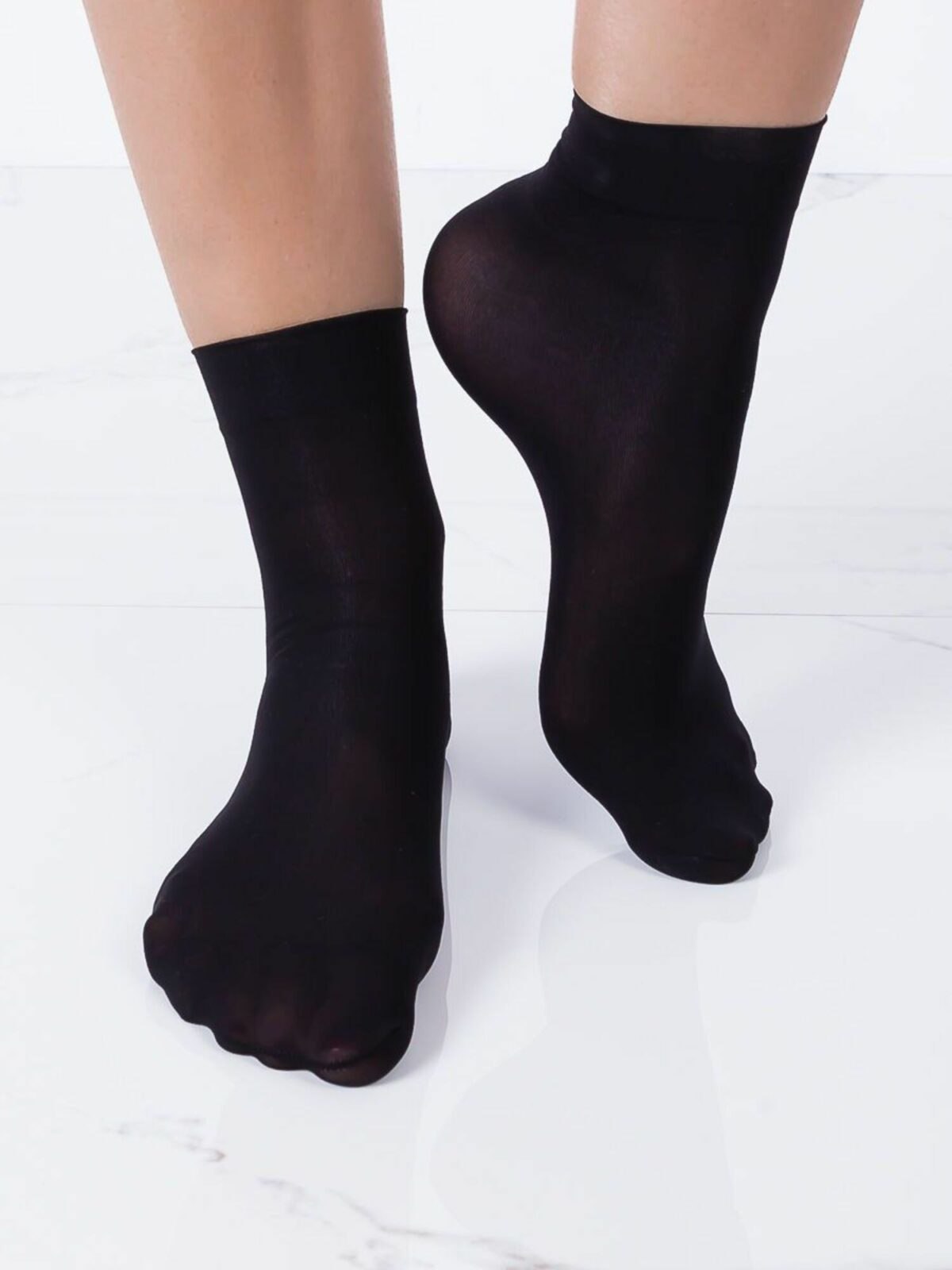 Dámské černé ponožky