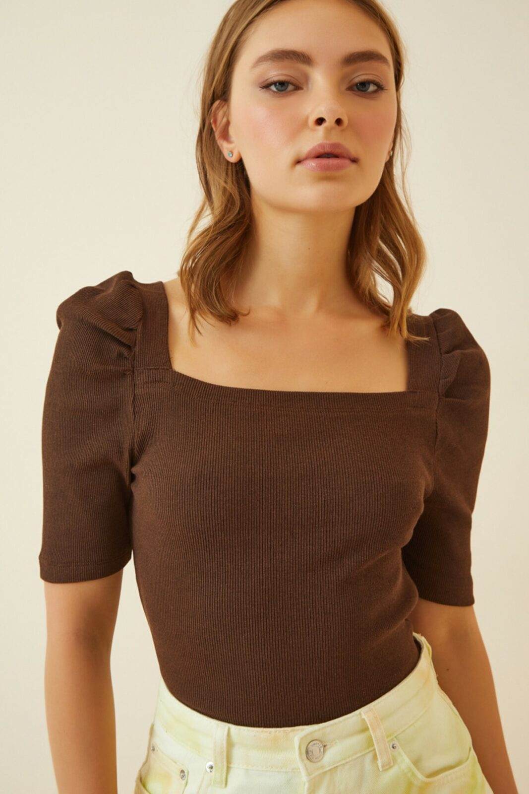 Happiness İstanbul Blouse - Brown
