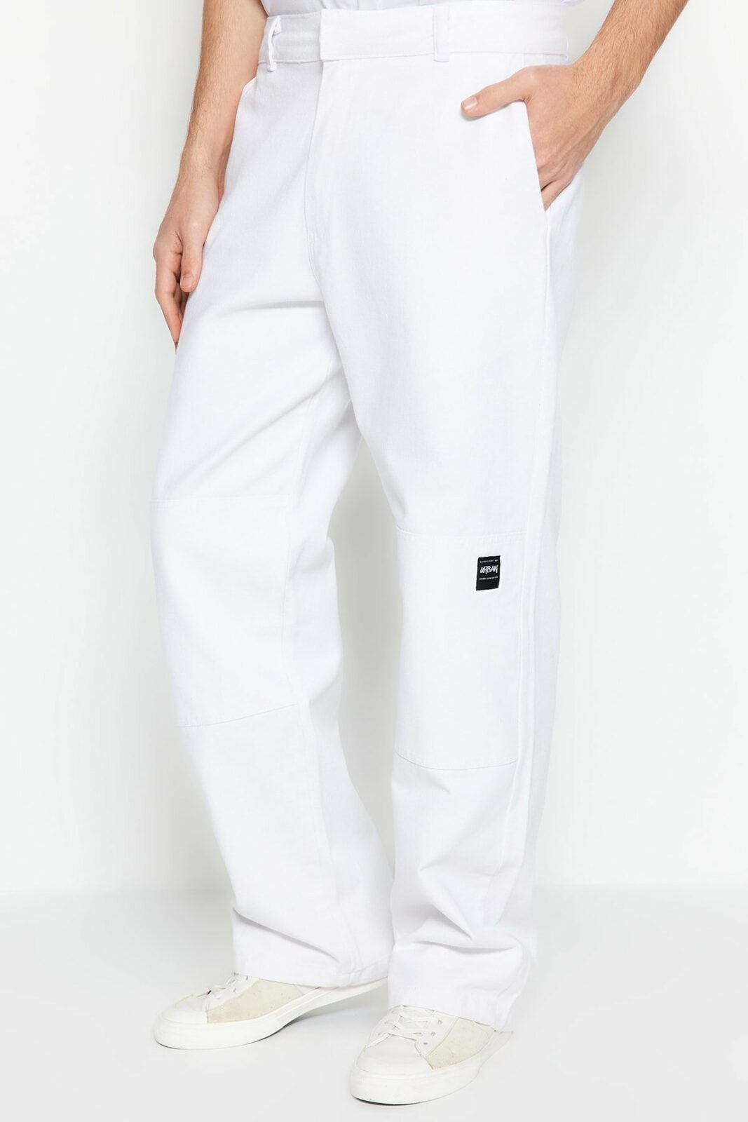 Trendyol Pants - White -