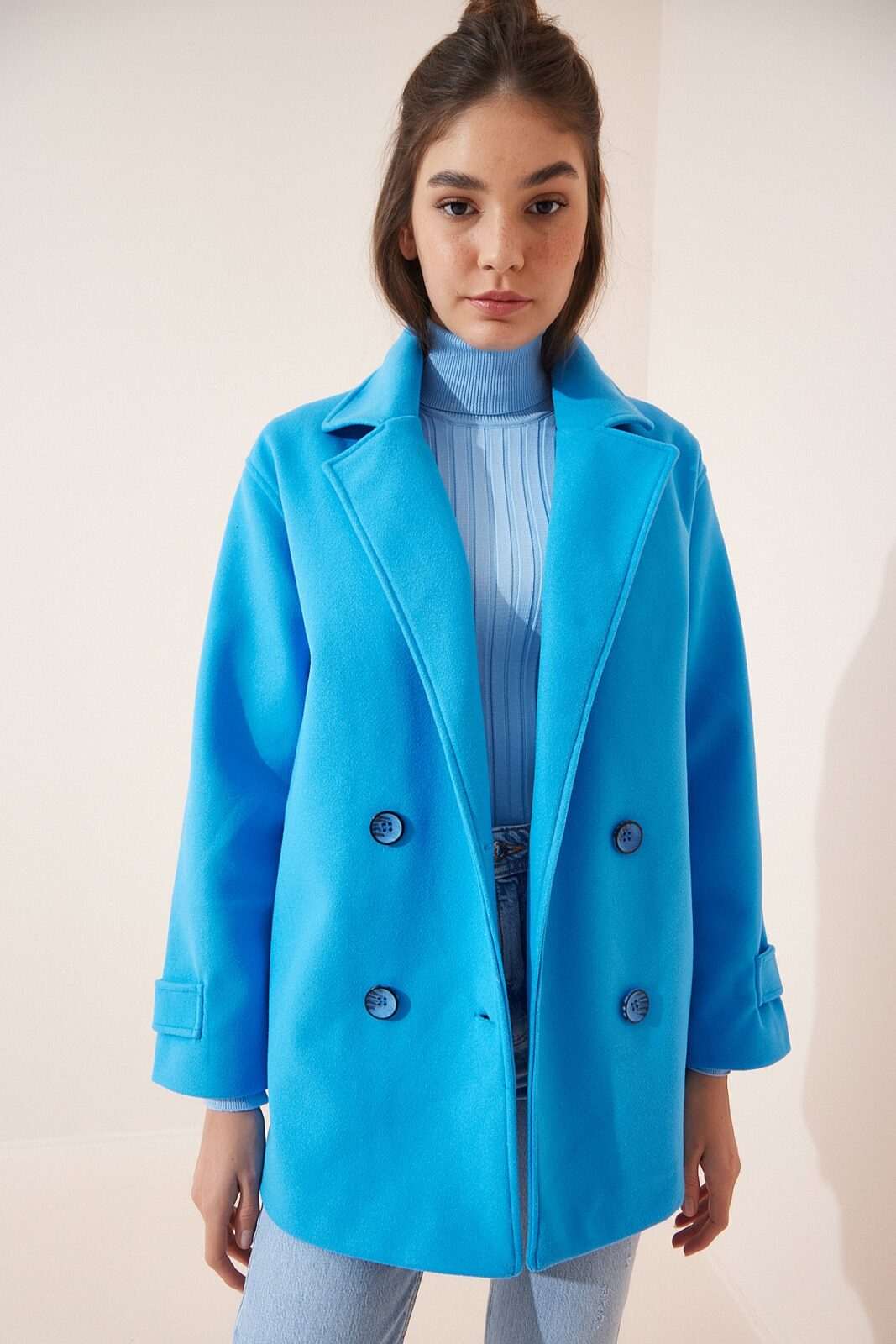 Happiness İstanbul Coat - Blue