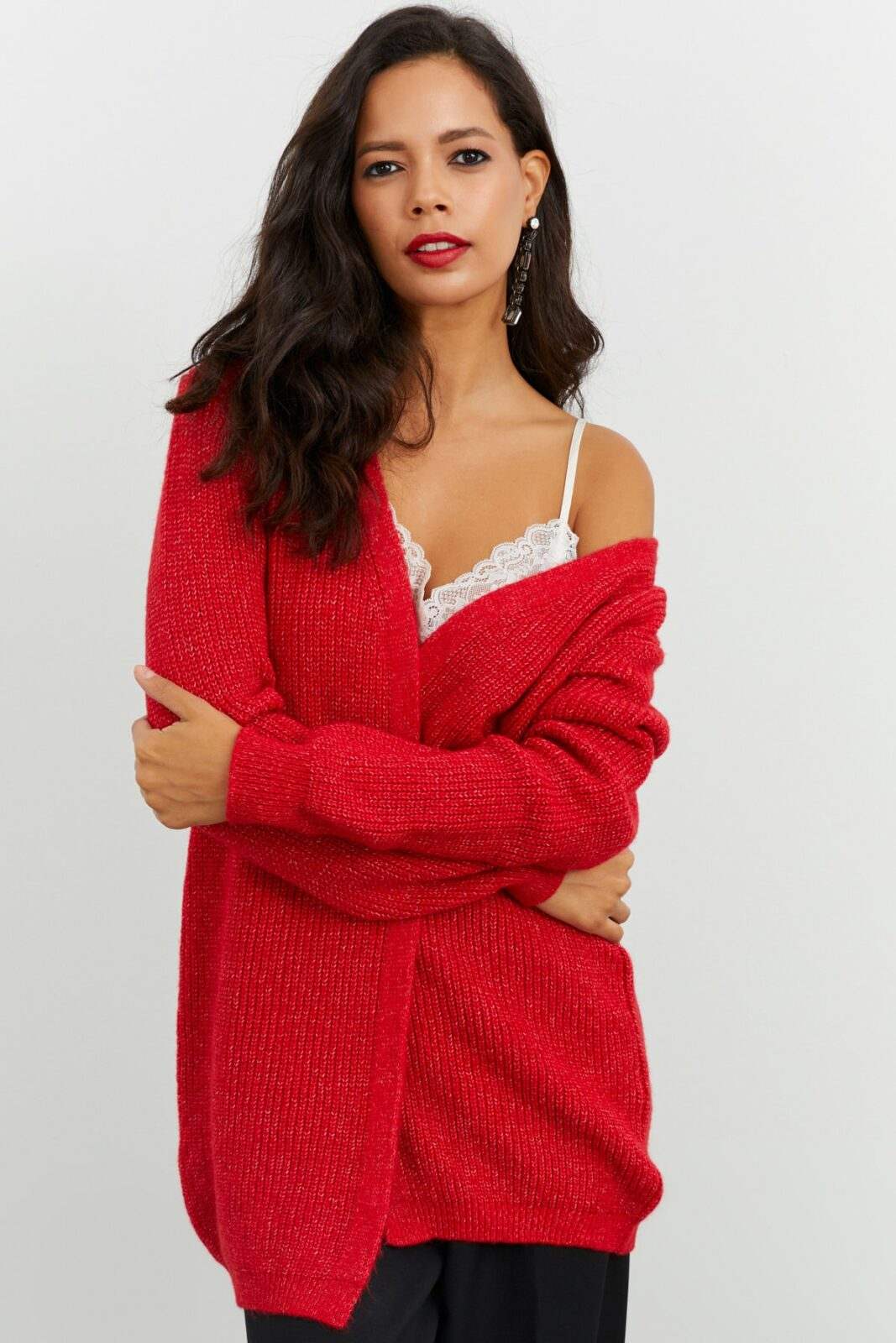 Cool & Sexy Cardigan - Red