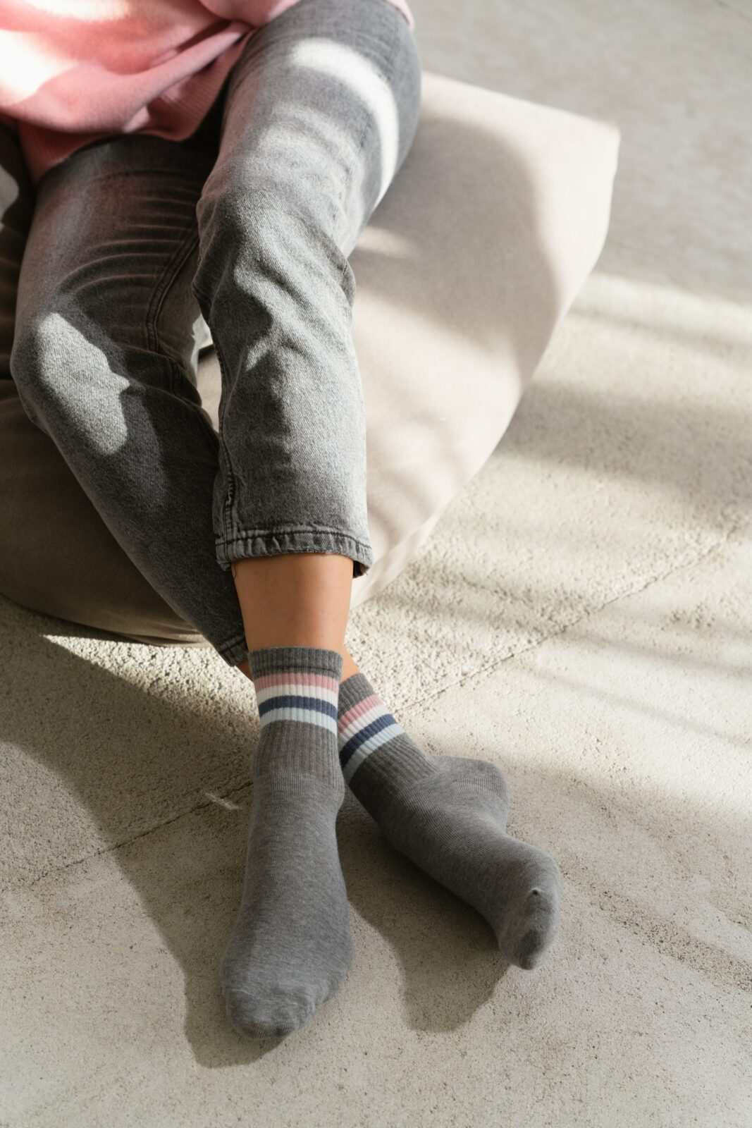 Ponožky 026-224 Melange Grey