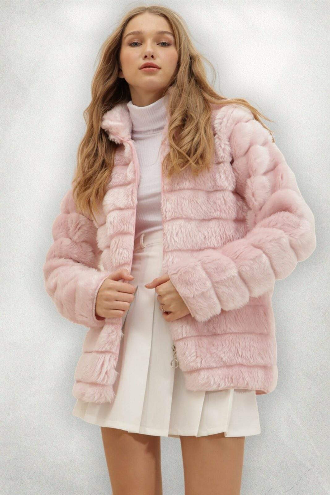 Trend Alaçatı Stili Jacket - Pink