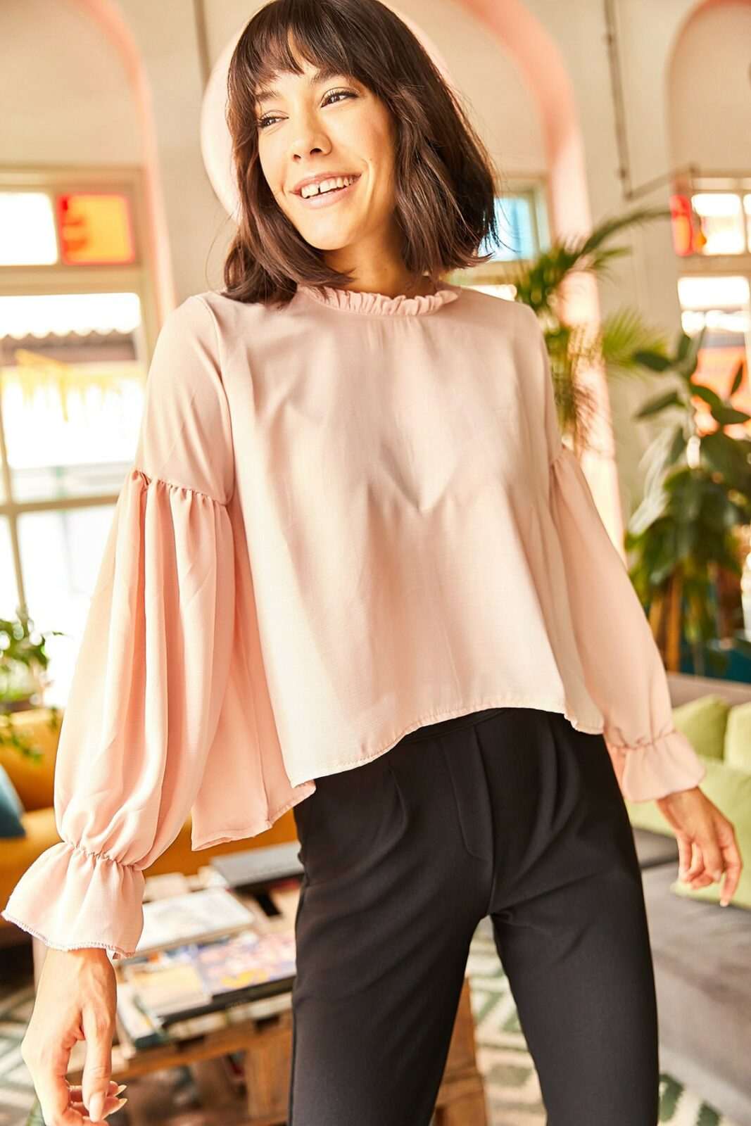Olalook Blouse - Pink -