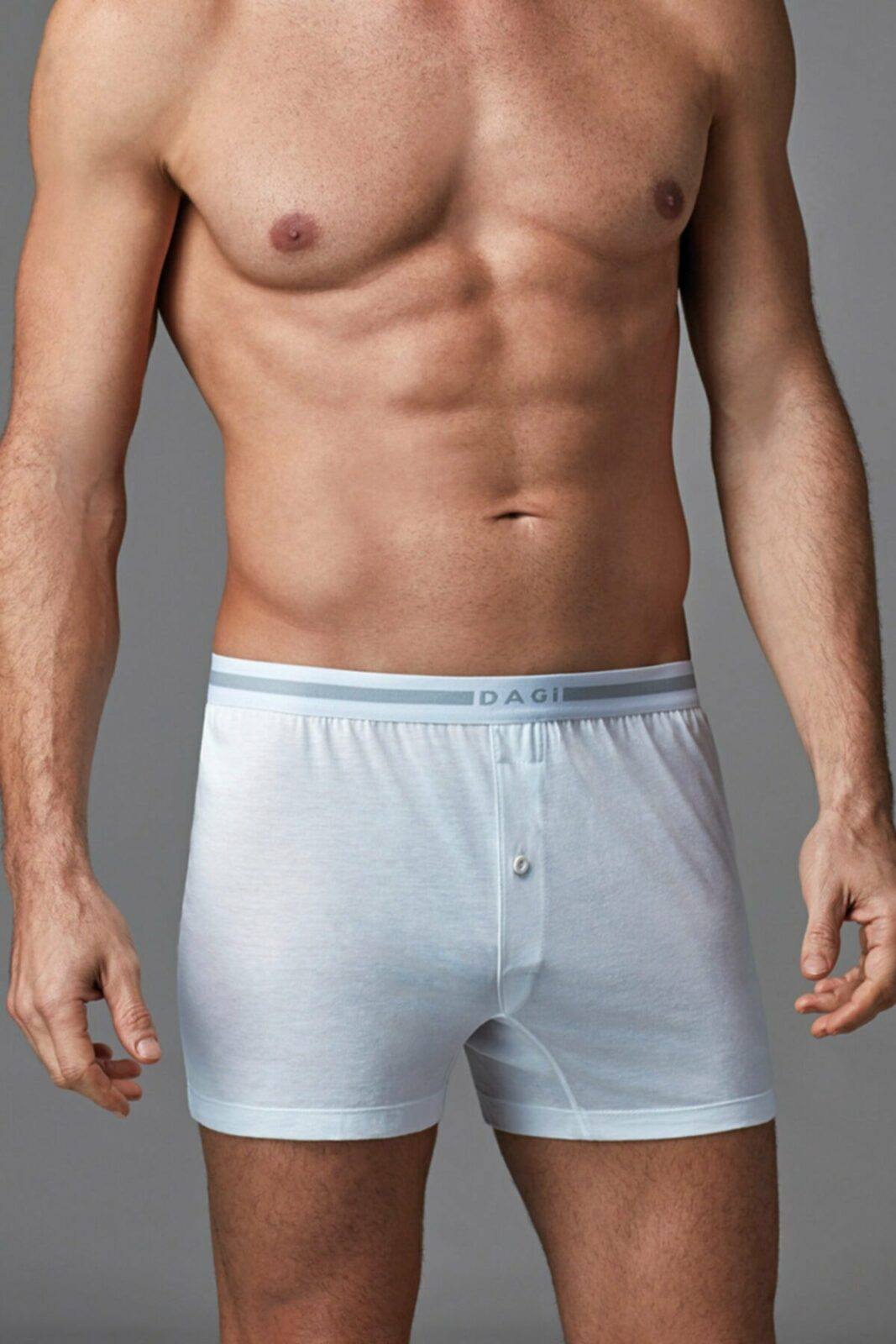 Dagi Boxer Shorts - White