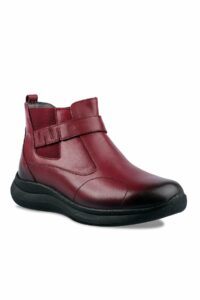 Forelli Ankle Boots - Burgundy