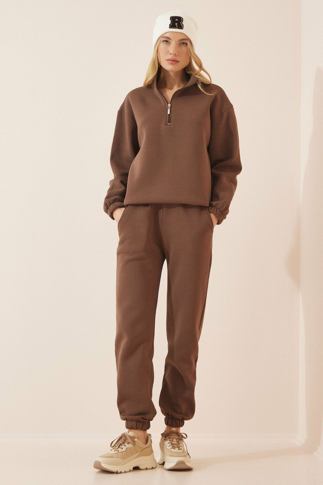 Happiness İstanbul Sweatsuit - Brown