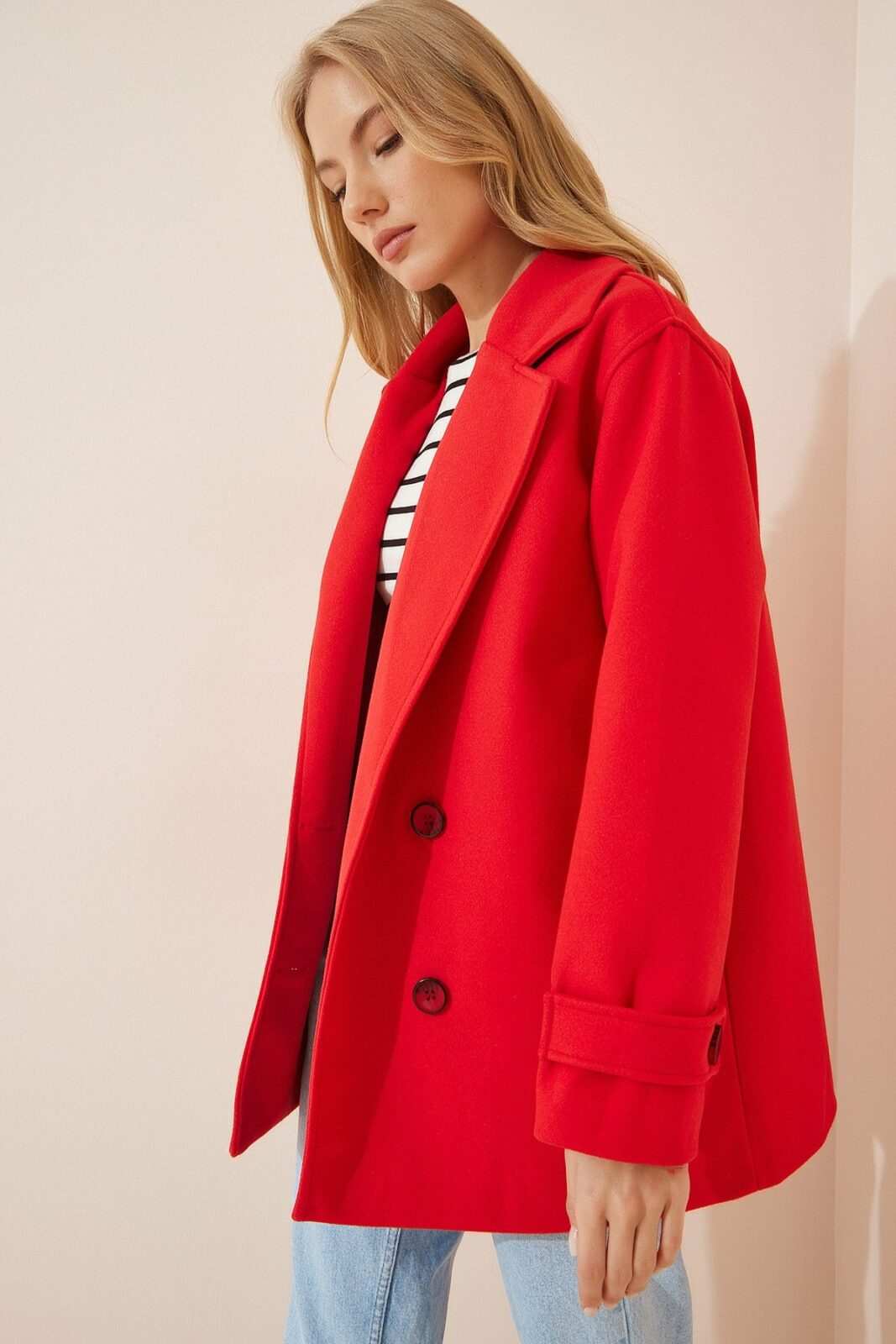 Happiness İstanbul Coat - Red