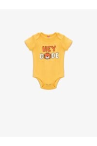 Koton Baby Bodysuit - Yellow
