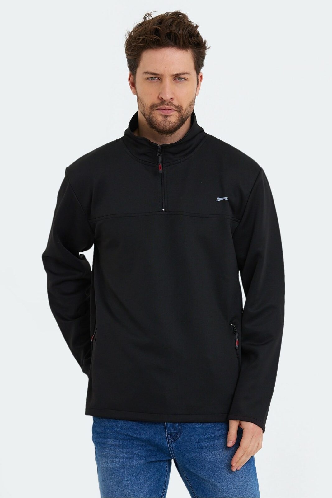 Slazenger Sports Sweatshirt - Black