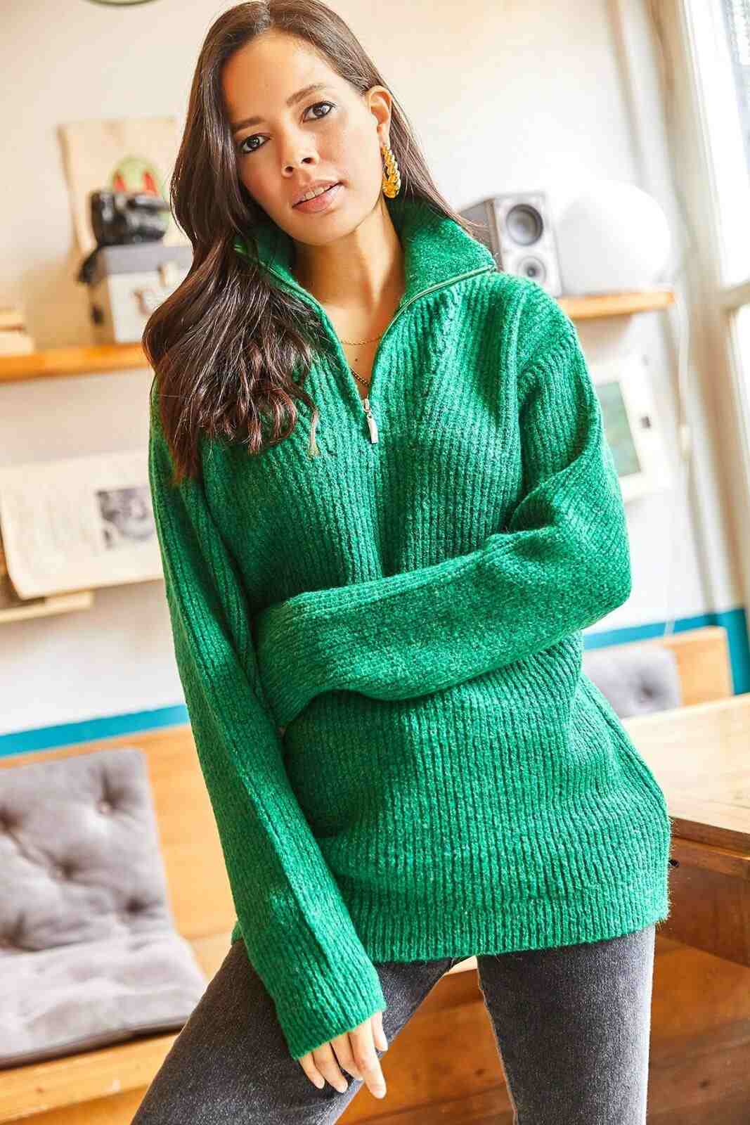 Olalook Sweater - Green