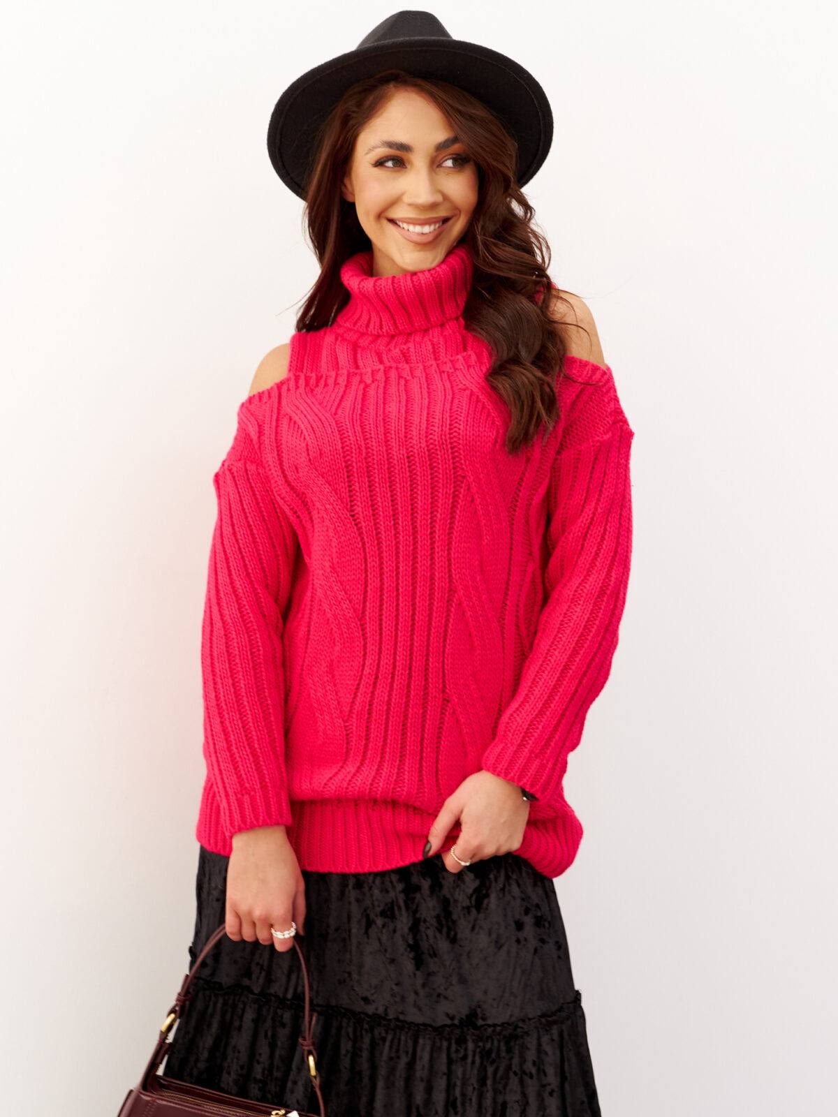 Sweater amaranth By la