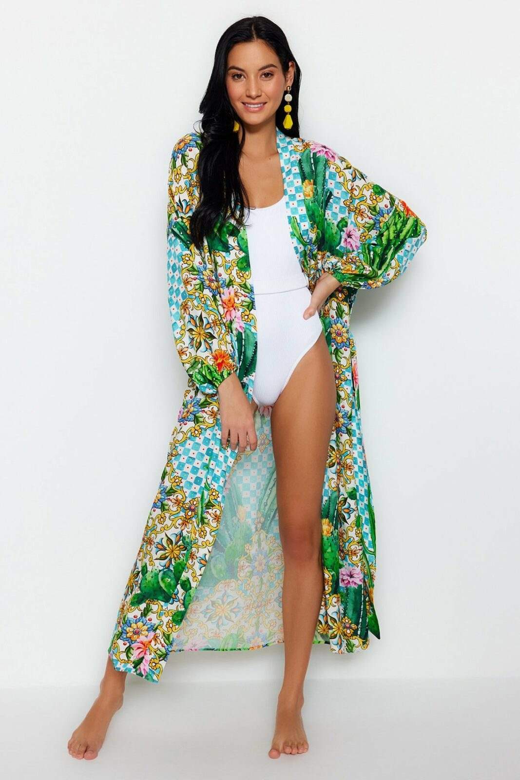 Trendyol Kimono & Caftan - Multicolored