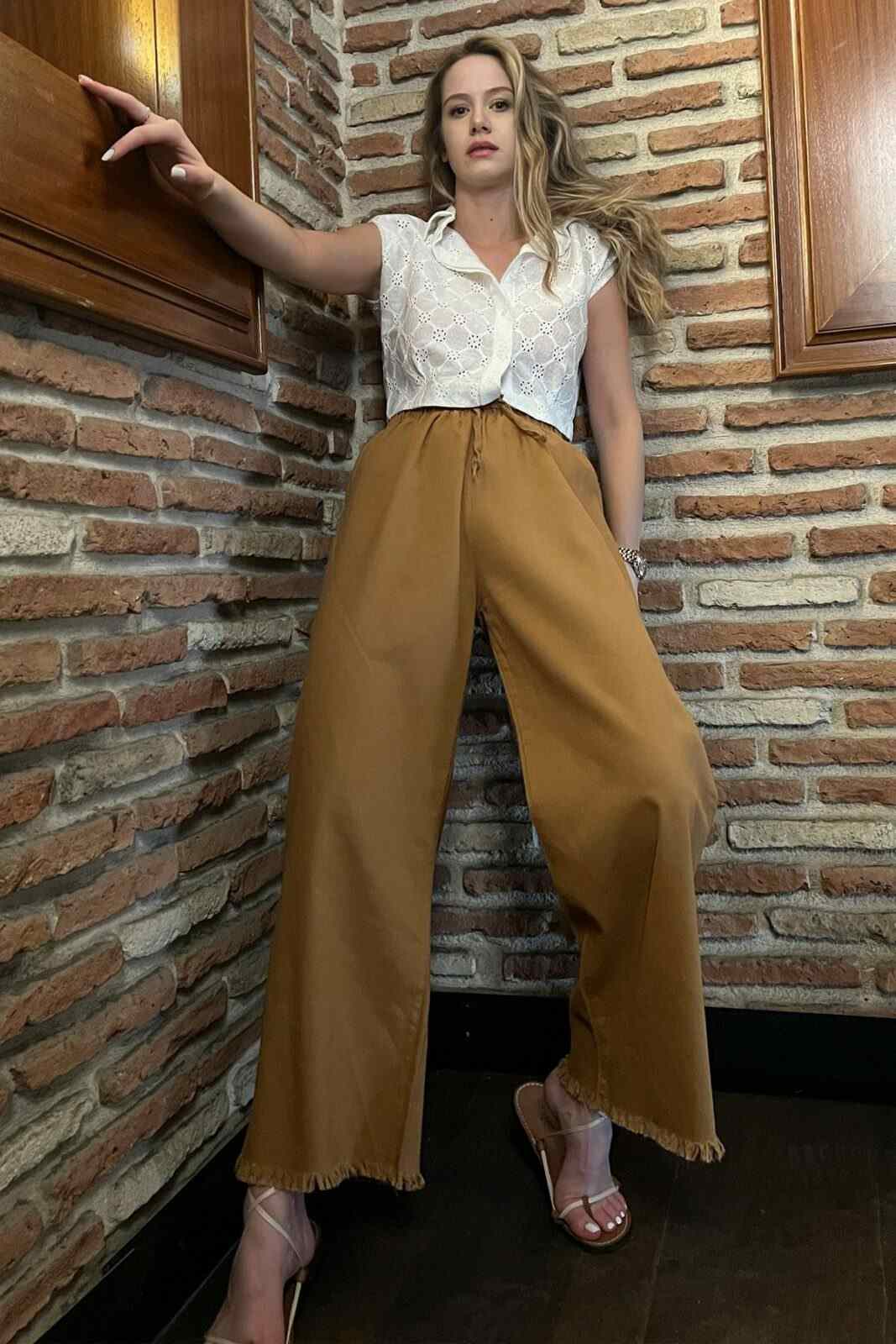 Trend Alaçatı Stili Pants -
