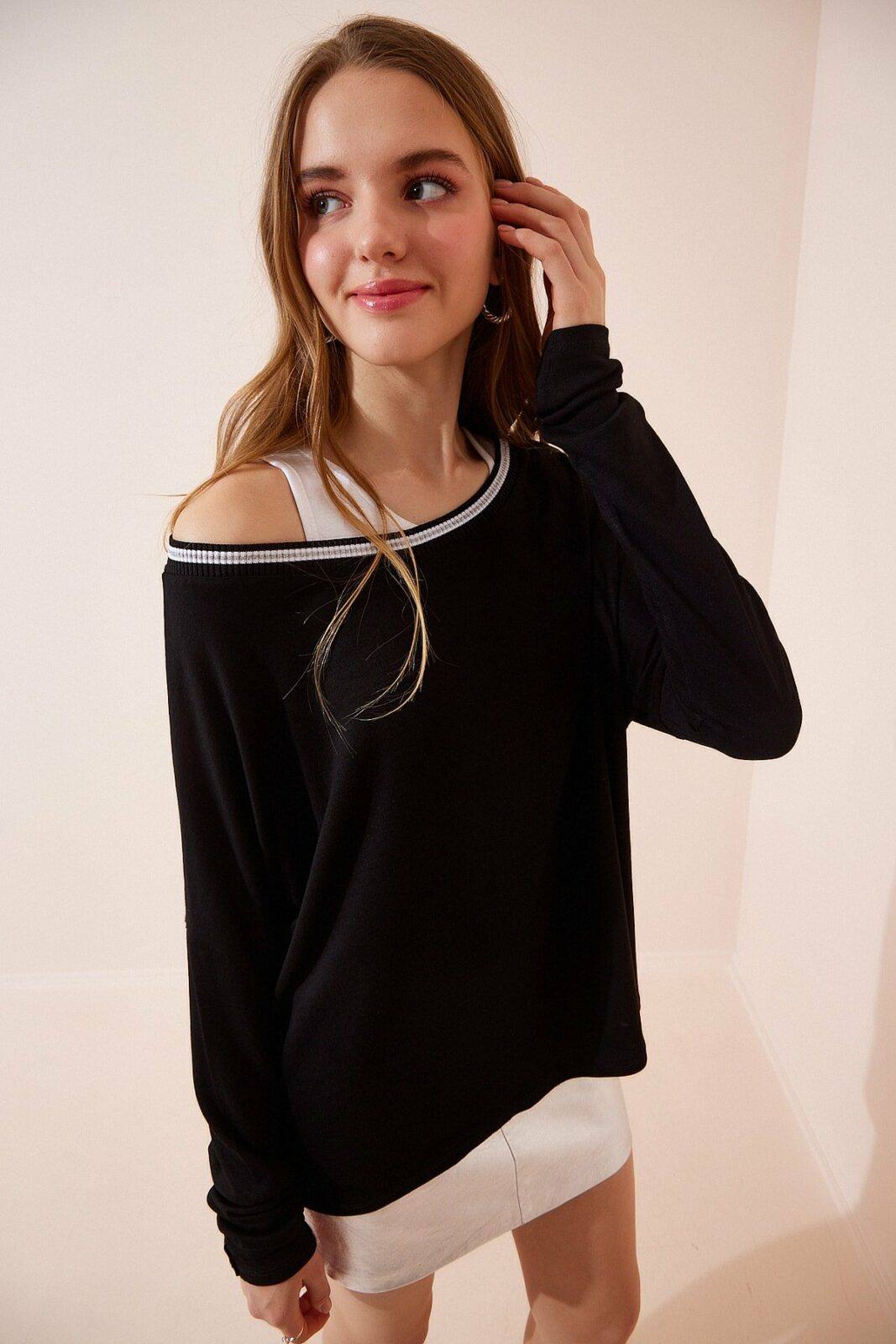 Happiness İstanbul Blouse - Black