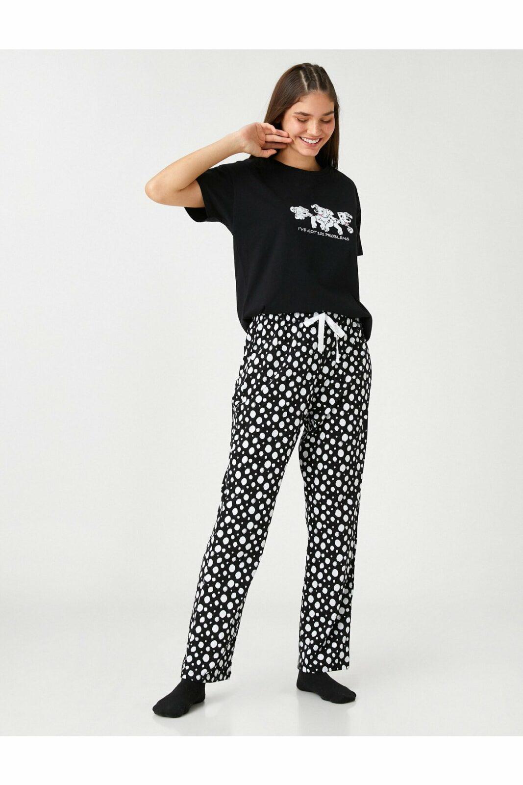 Koton Pajama Set - Black