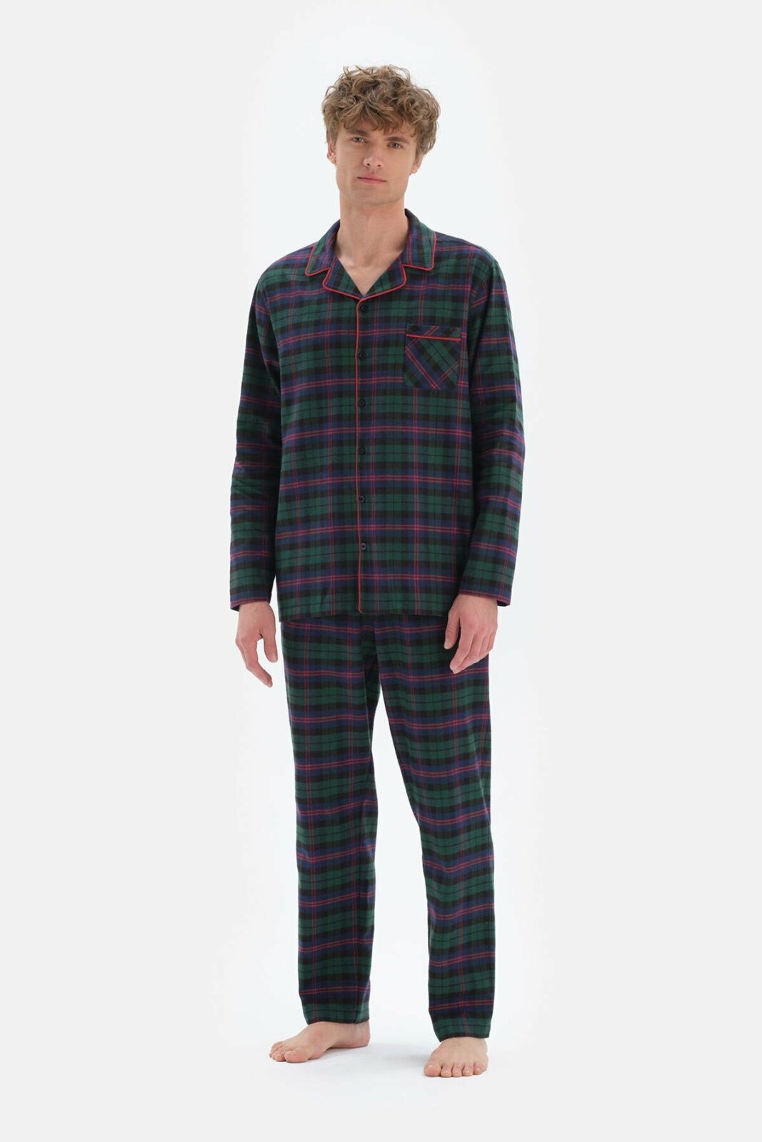 Dagi Pajama Set - Green