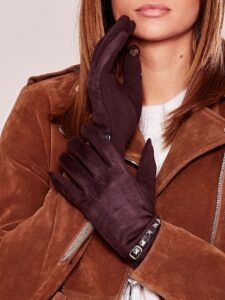 Brown gloves Yups bx4217.