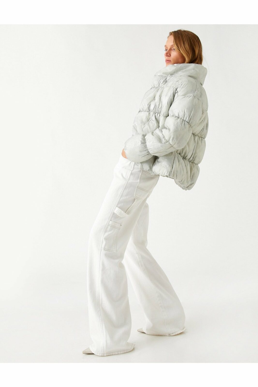 Koton Winter Jacket - Gray
