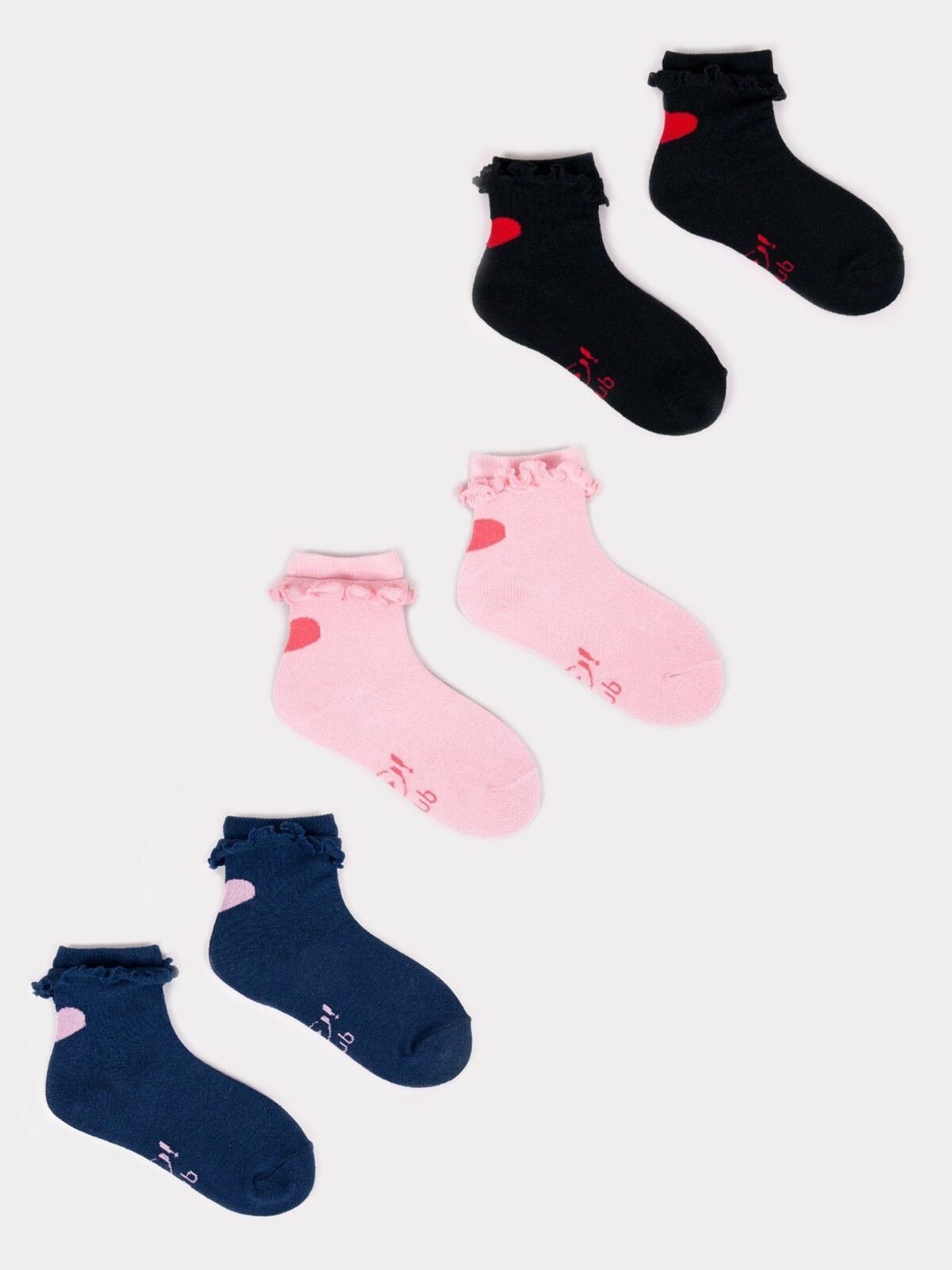 Yoclub Kids's 3Pack Socks With