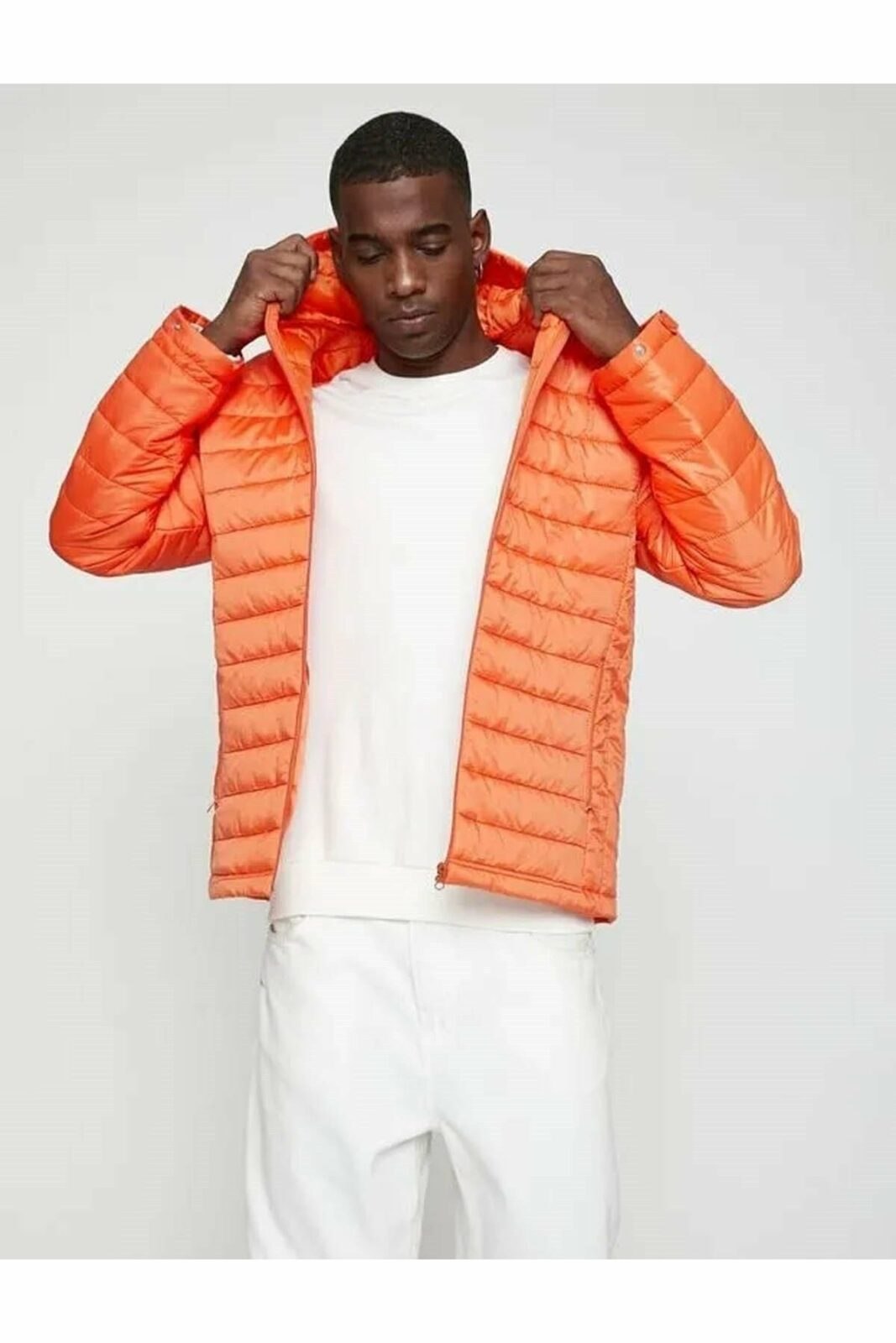 Koton Winter Jacket - Orange