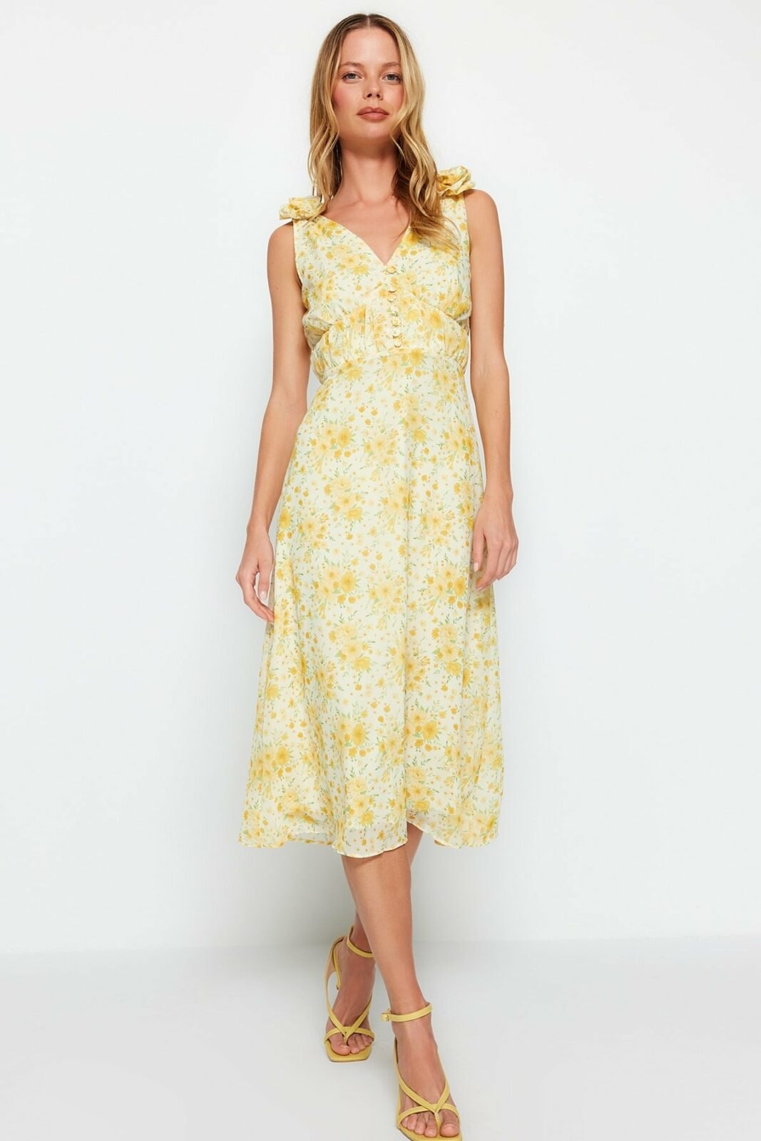 Trendyol Dress - Yellow