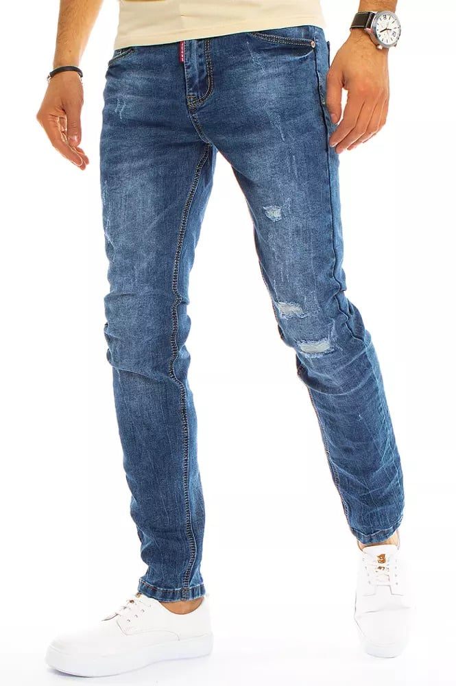 Modré pánské džíny