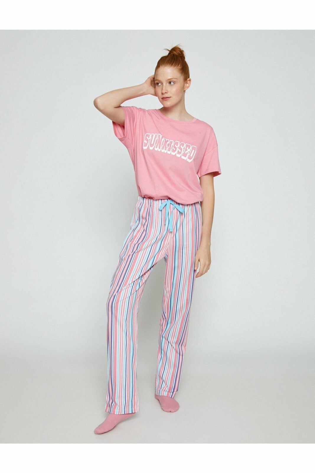 Koton Pajama Set - Pink