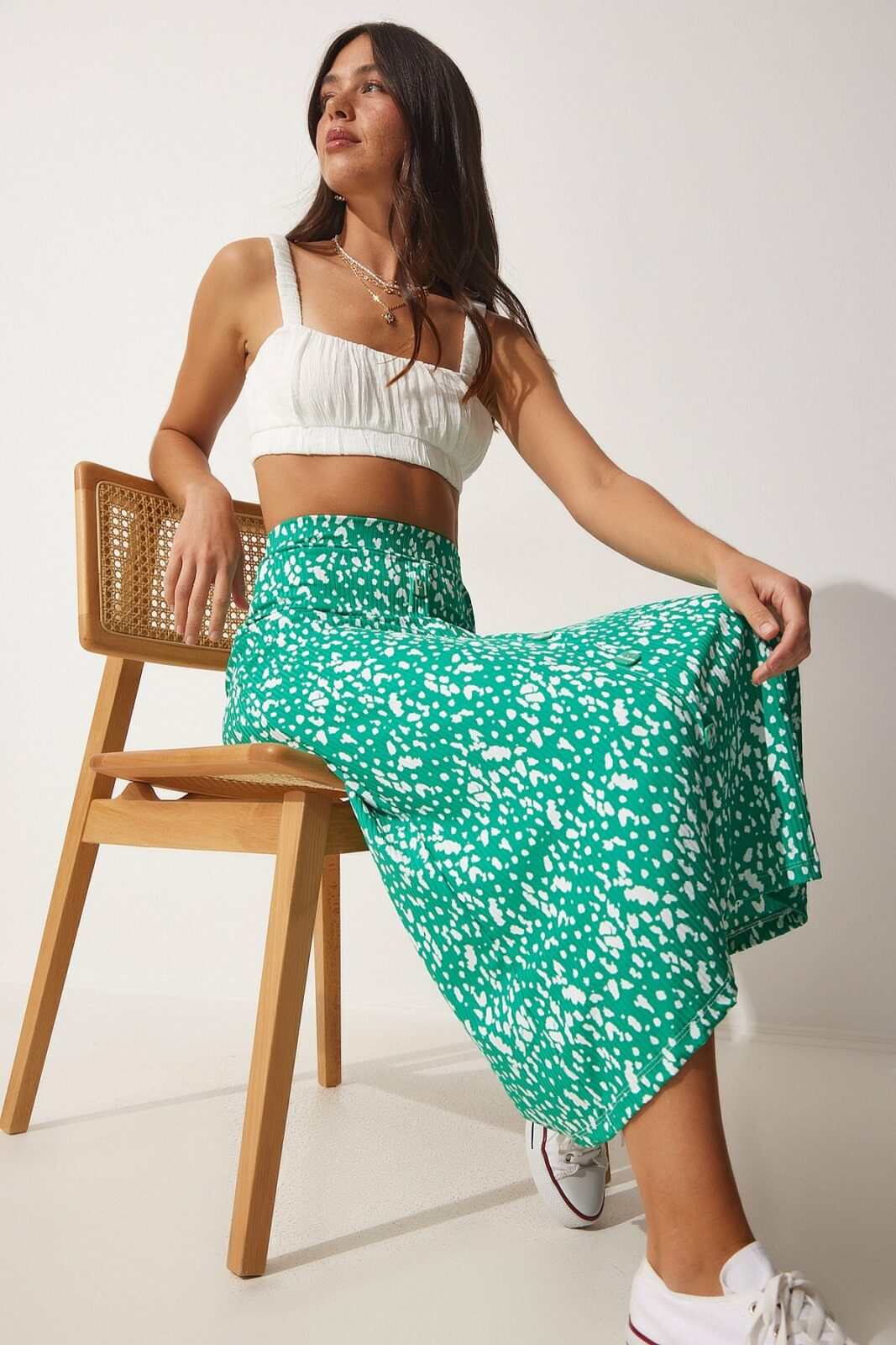 Happiness İstanbul Skirt - Green