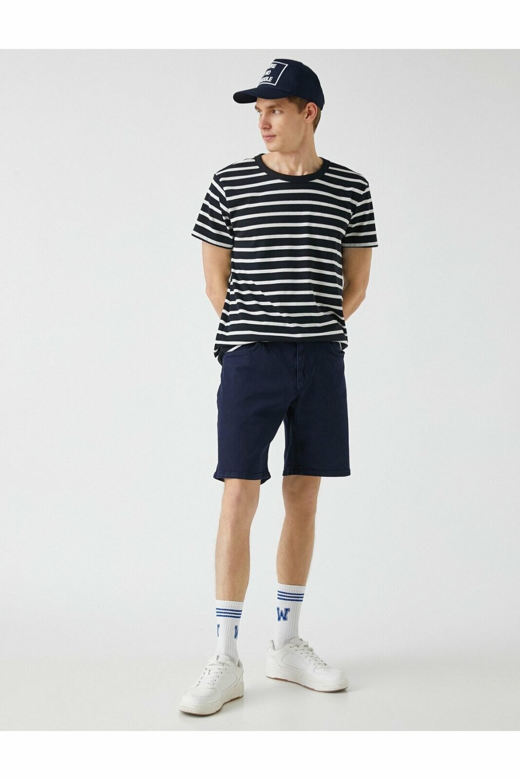 Koton Shorts - Navy blue