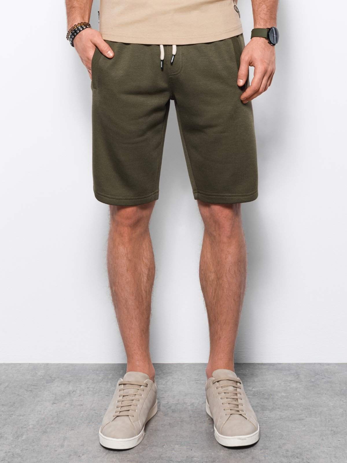 Ombre Men's short shorts with pockets