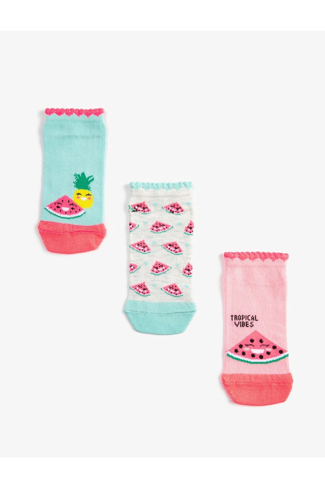 Koton Socks Set Watermelon 3-Pack