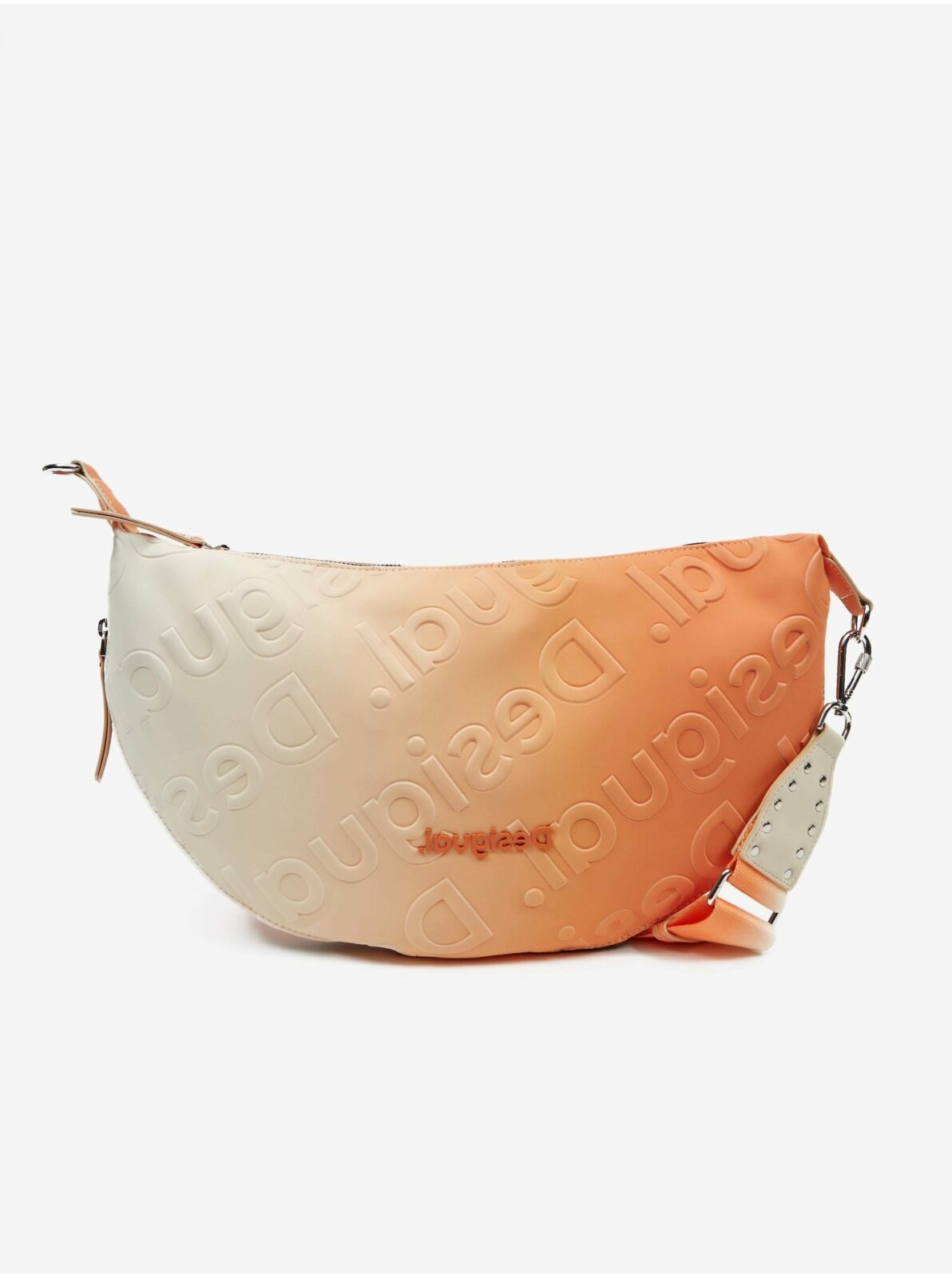 Oranžovo-krémová dámská kabelka Desigual Colorama Deep