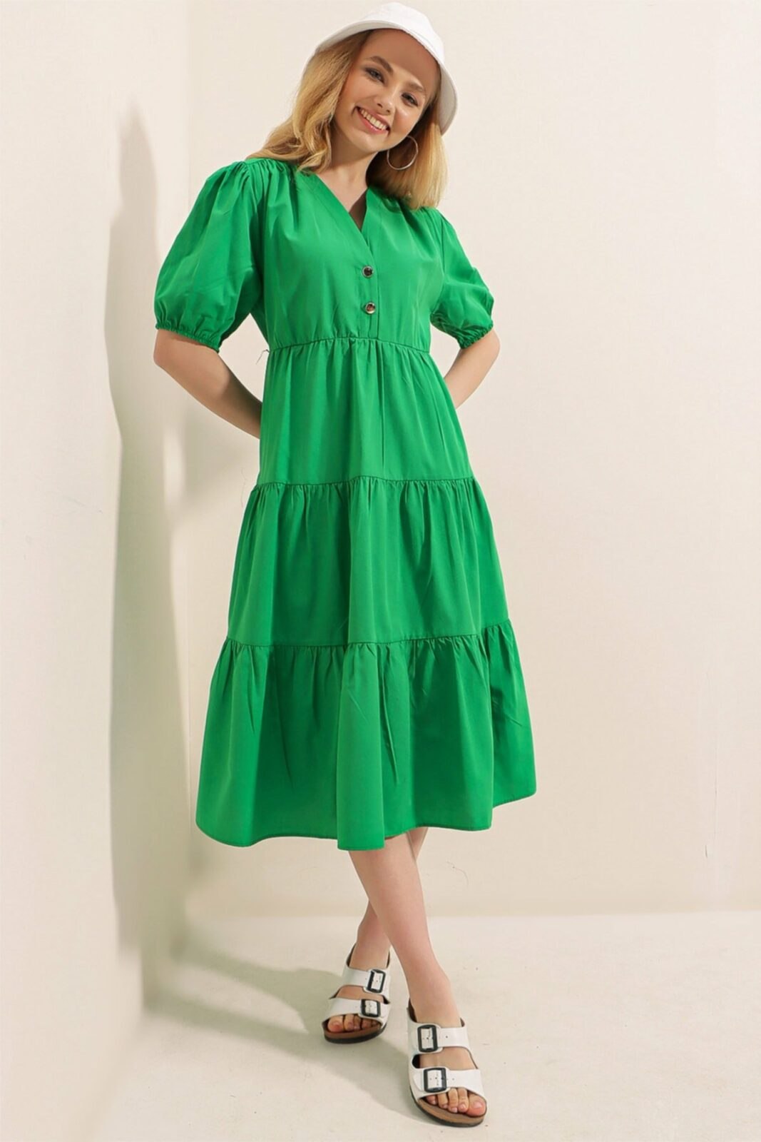 Bigdart Dress - Green