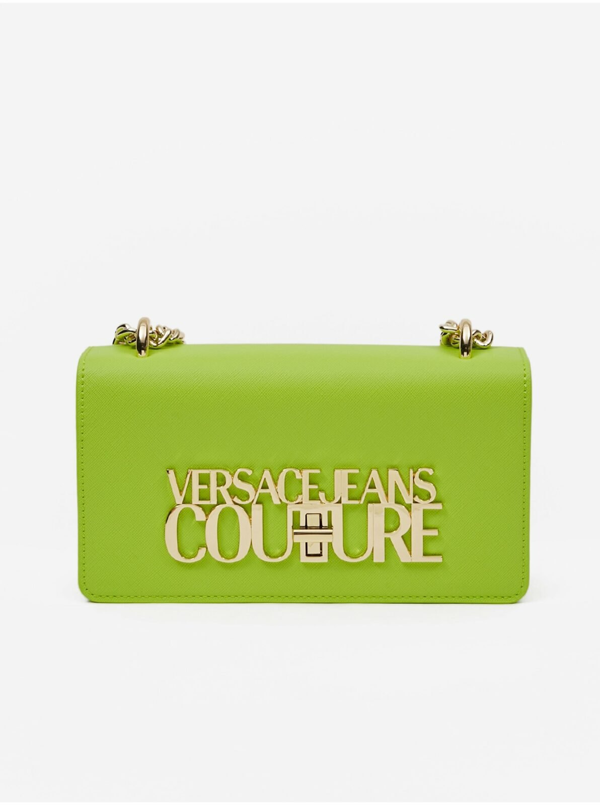 Světle zelená dámská kabelka Versace Jeans