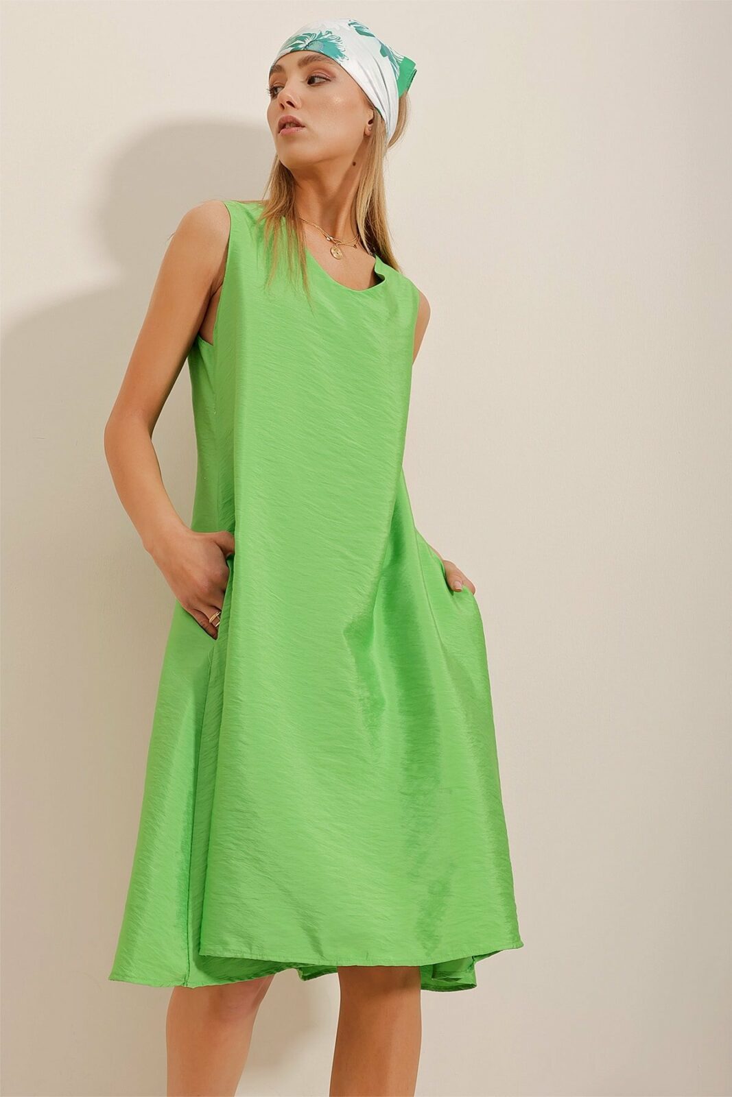 Trend Alaçatı Stili Dress -