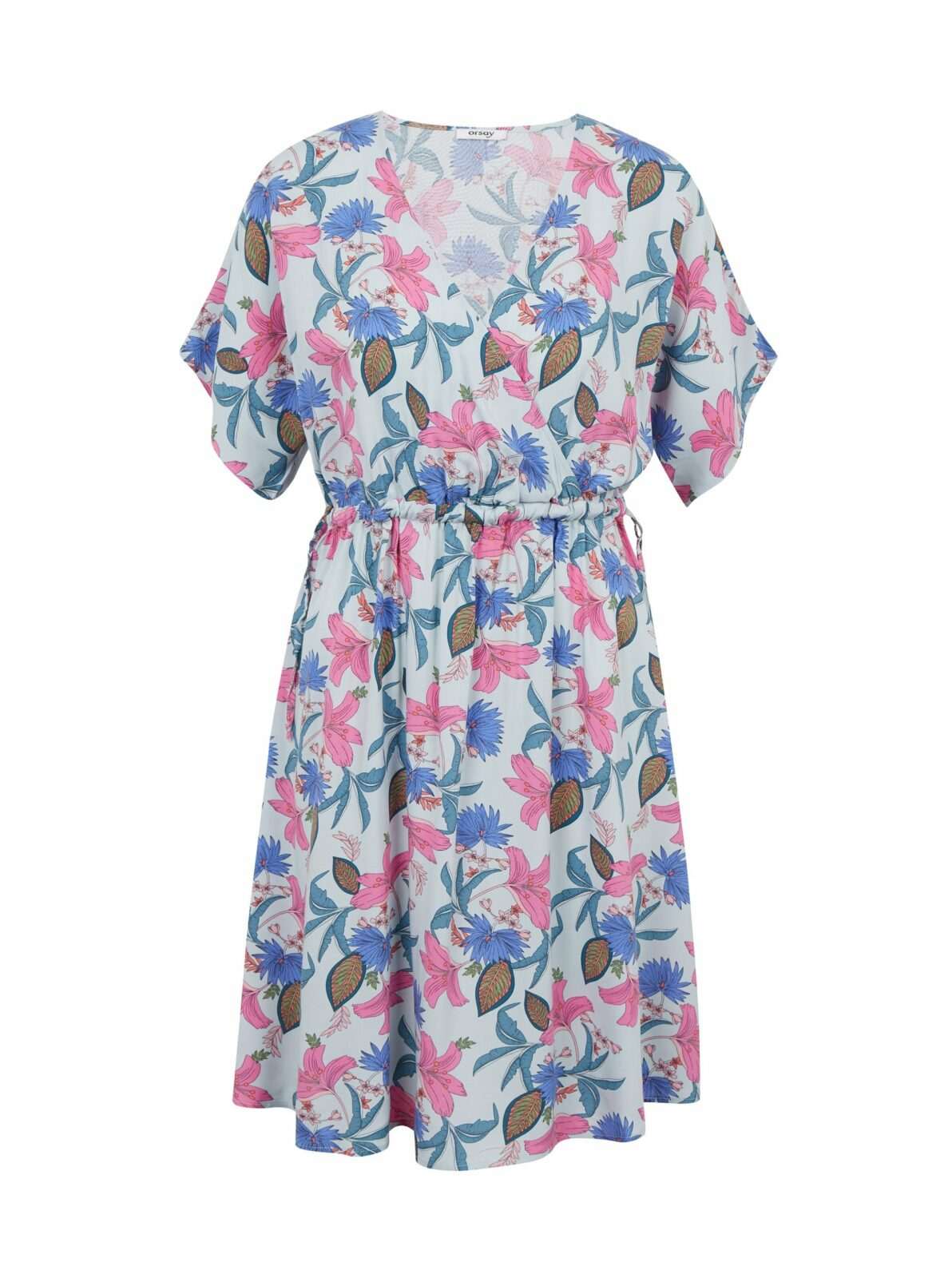 Orsay Světle modé květované šaty