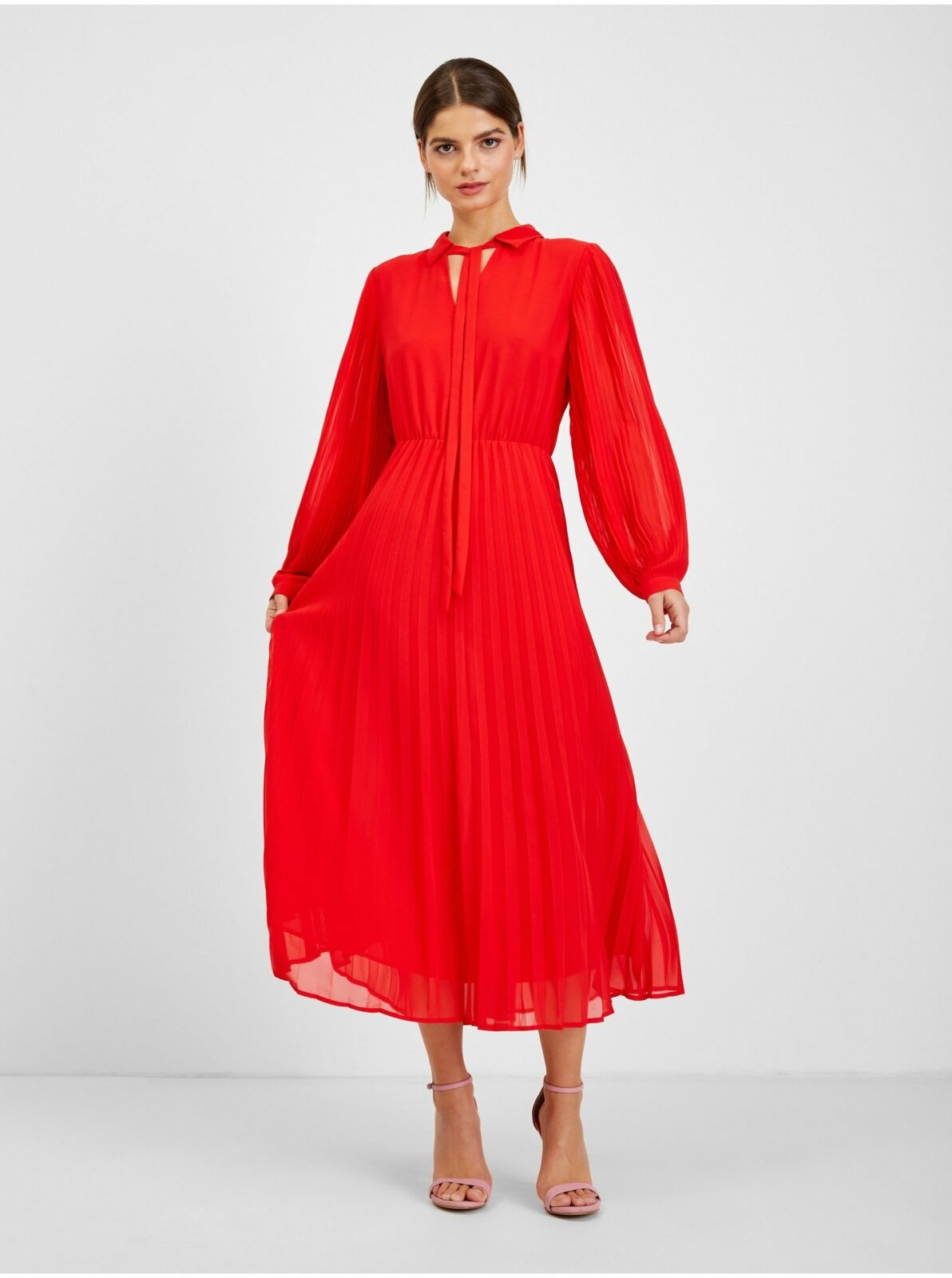 Orsay Červené dámské šaty