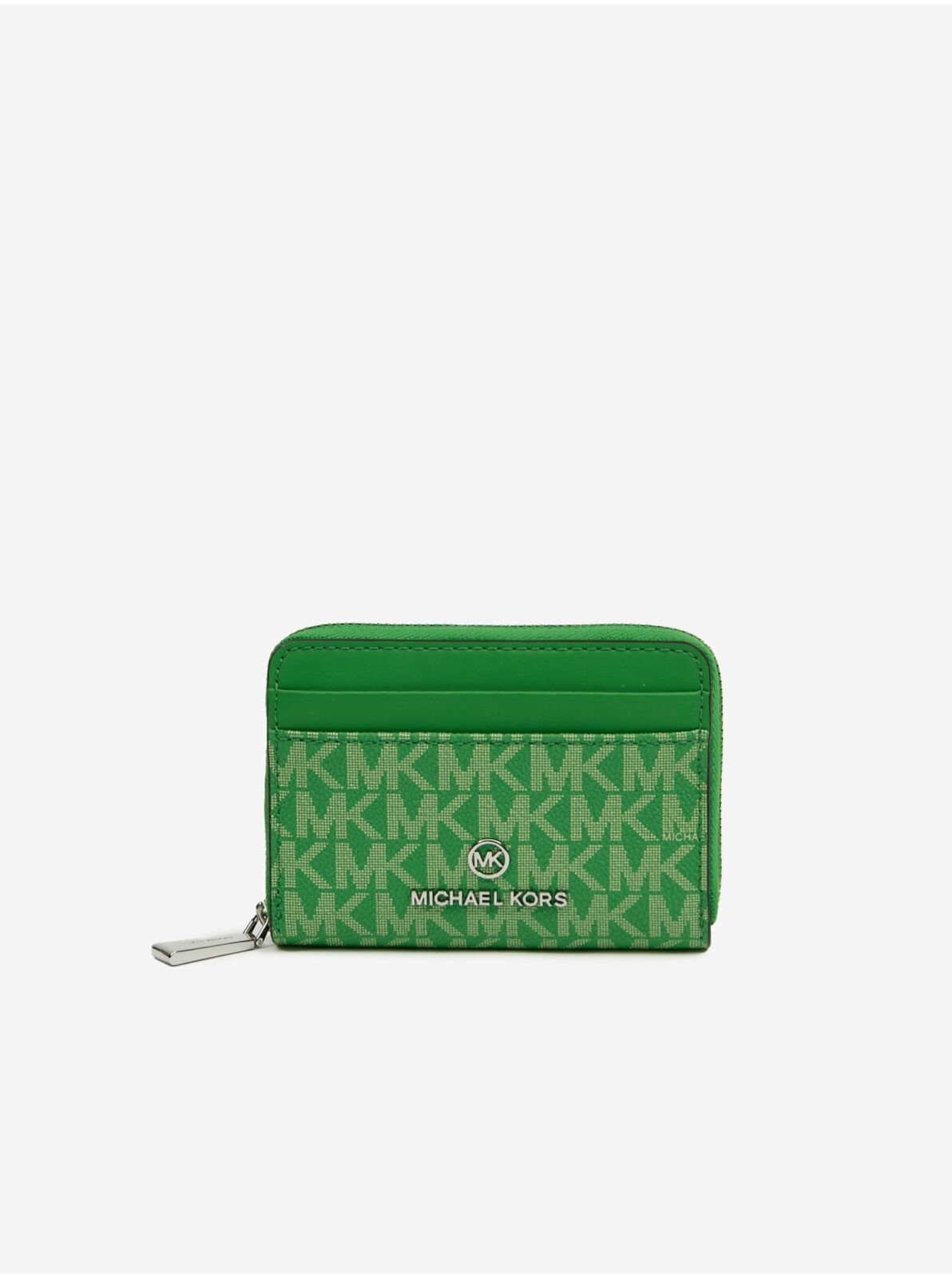 Zelená dámská vzorovaná peněženka Michael