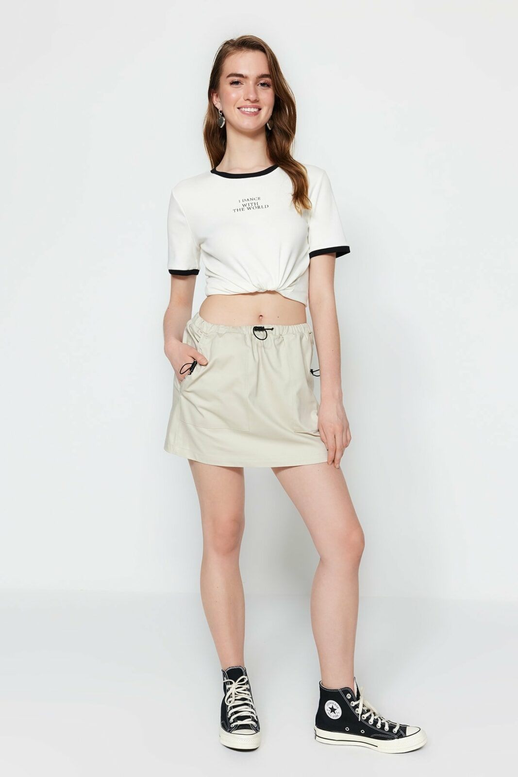 Trendyol Skirt - Beige