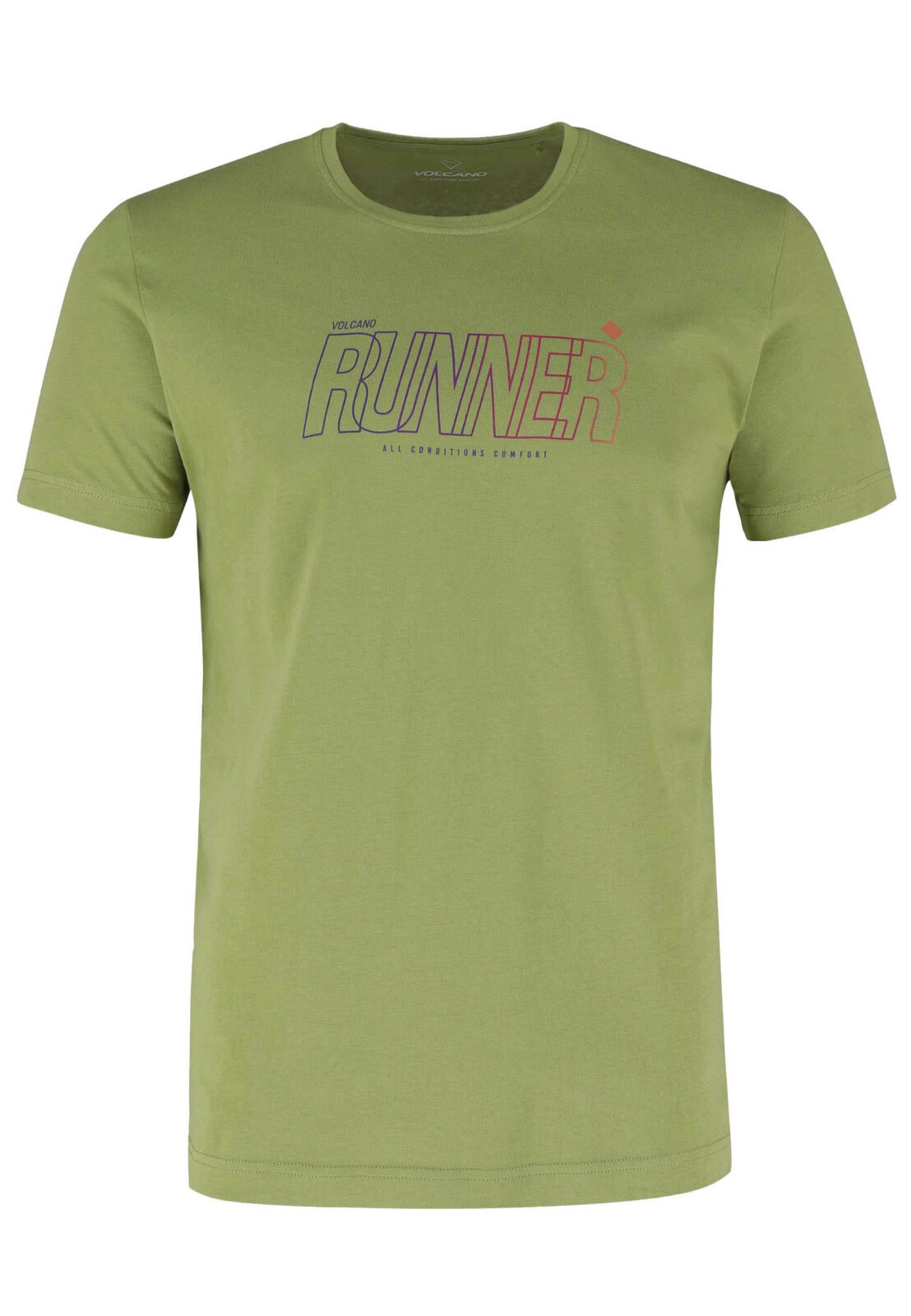 Volcano Man's T-shirt T-Runner