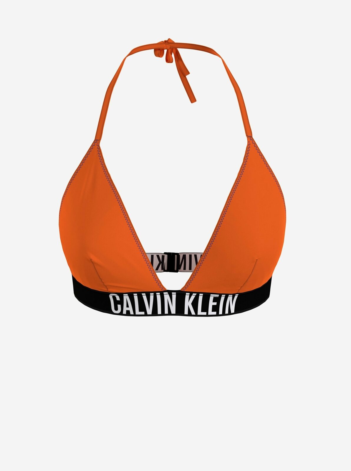 Oranžový dámský horní díl plavek Calvin