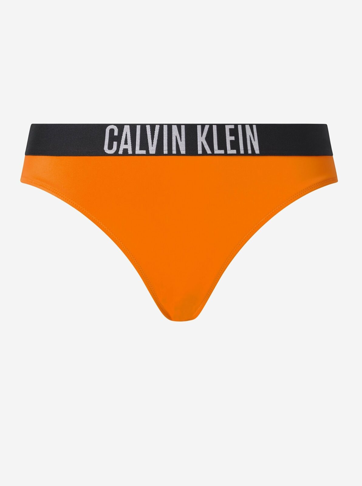 Oranžový dámský spodní díl plavek Calvin